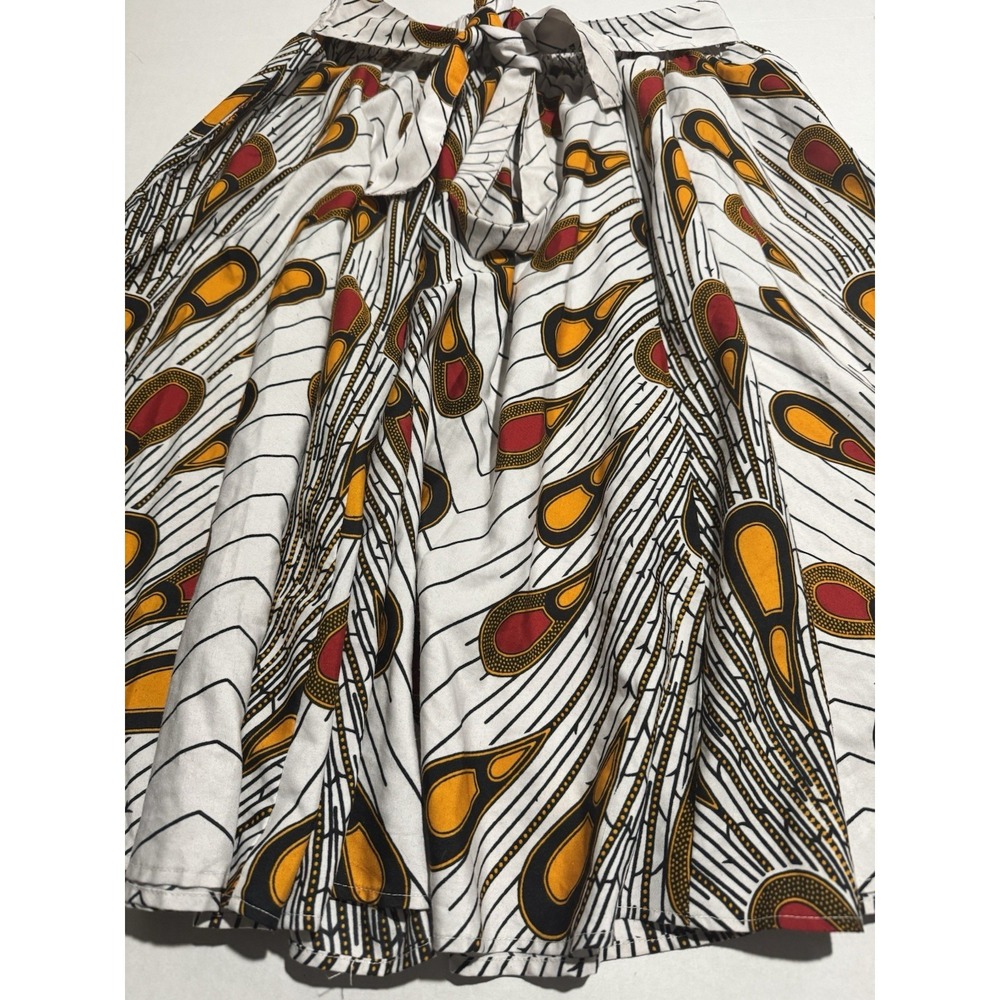 Step In Style Mid length Skirt w/ Unique Pattern, Women's Large #918 - Picture 2 of 6